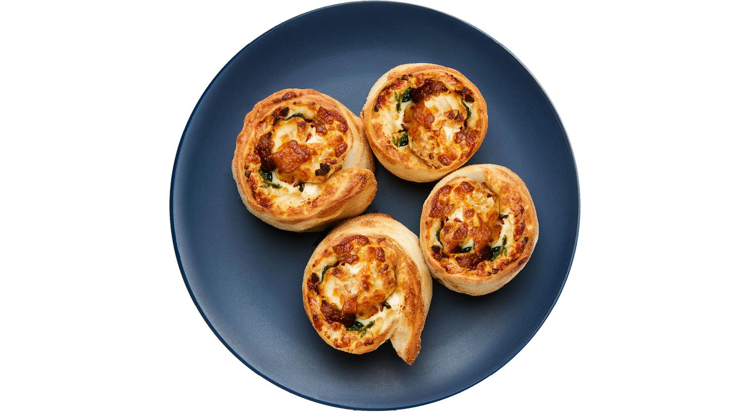 Sundried Tomato, Basil & Feta Scrolls