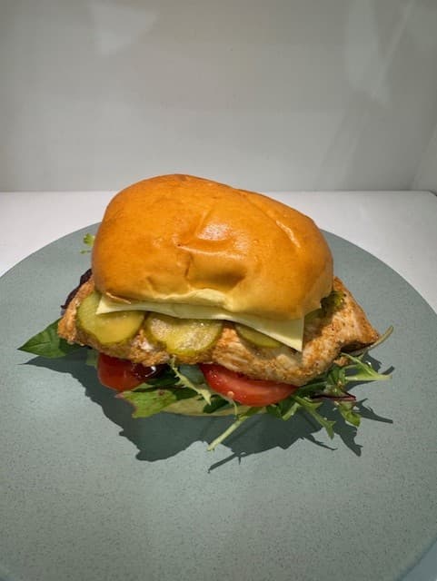 Grilled Chicken Gourmet Burger