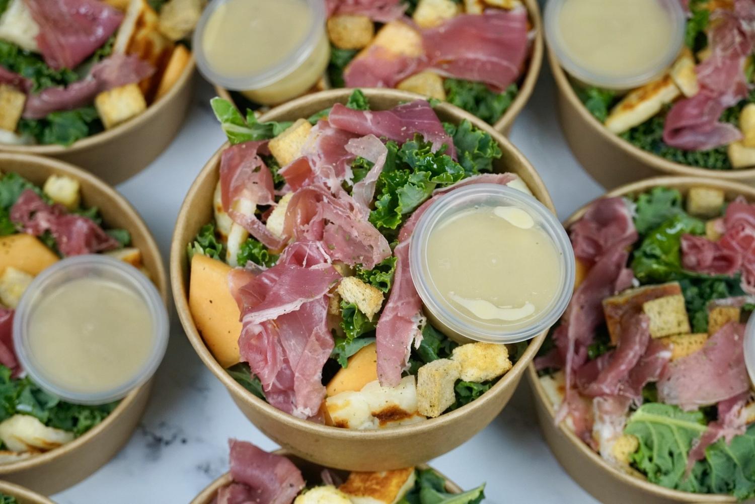 Halloumi Salad (750ML)