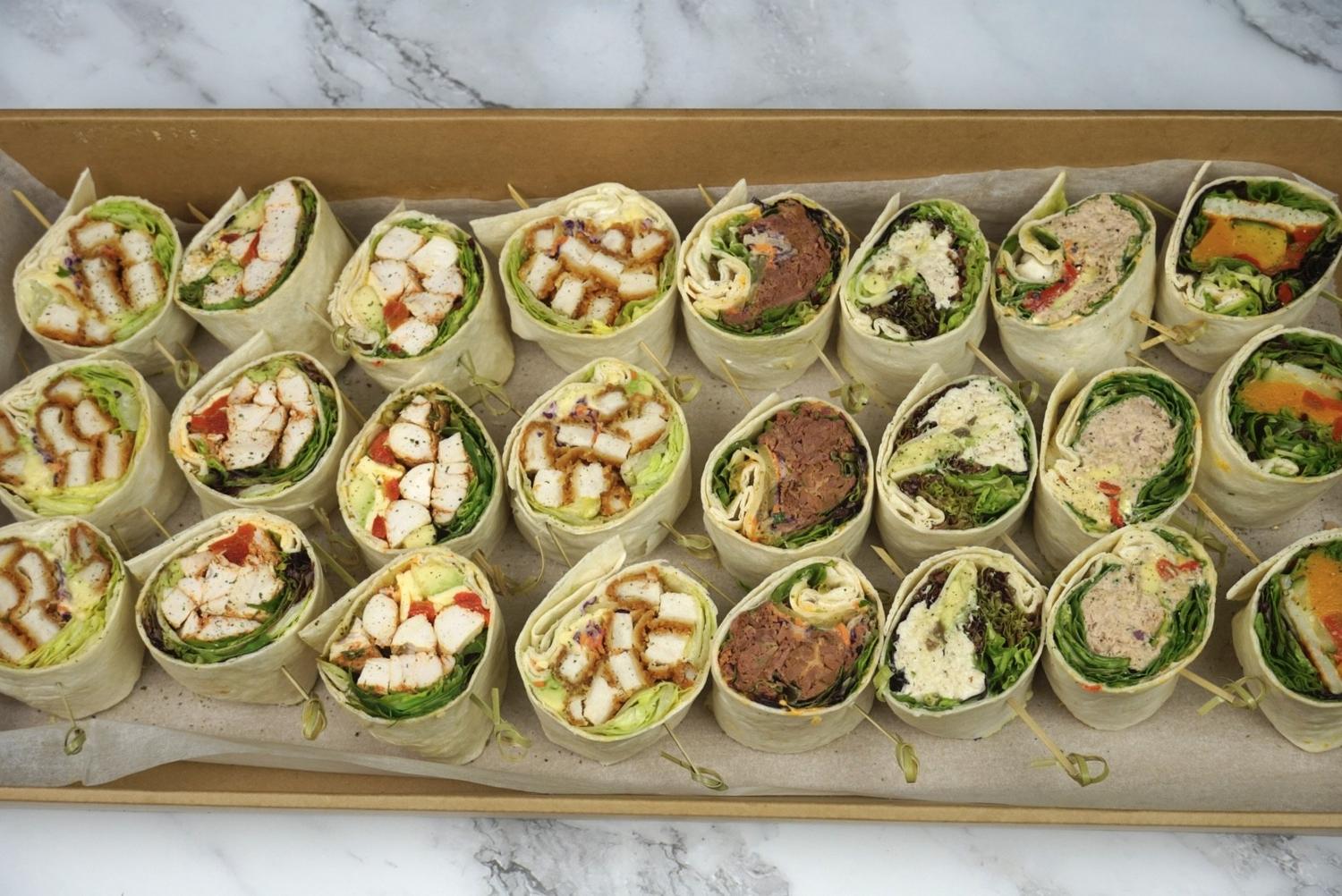 Mixed Gourmet Wrap Platter