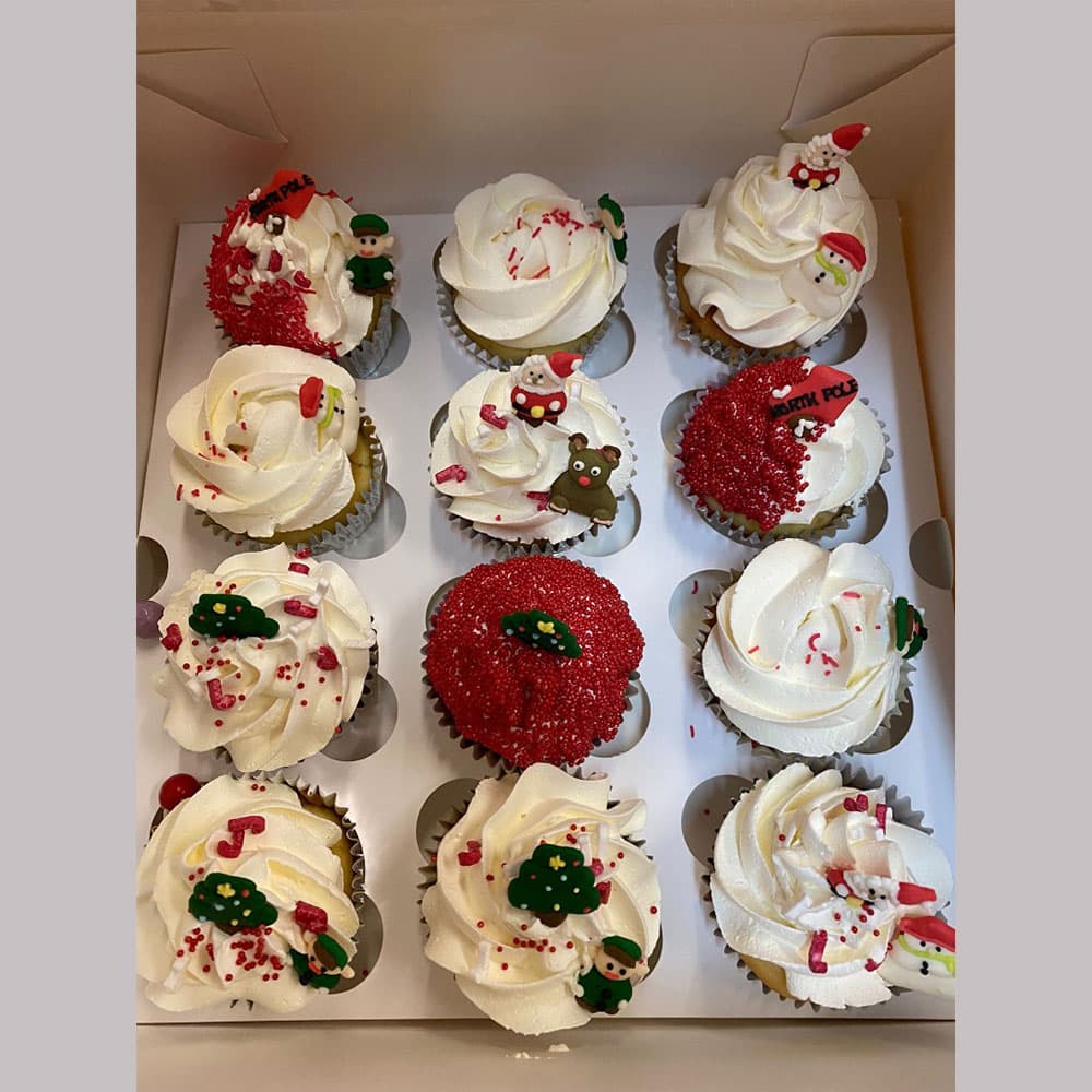 Designer Boxed Cupcakes