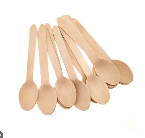 Bio Disposable Tea Spoons (25 Pieces)