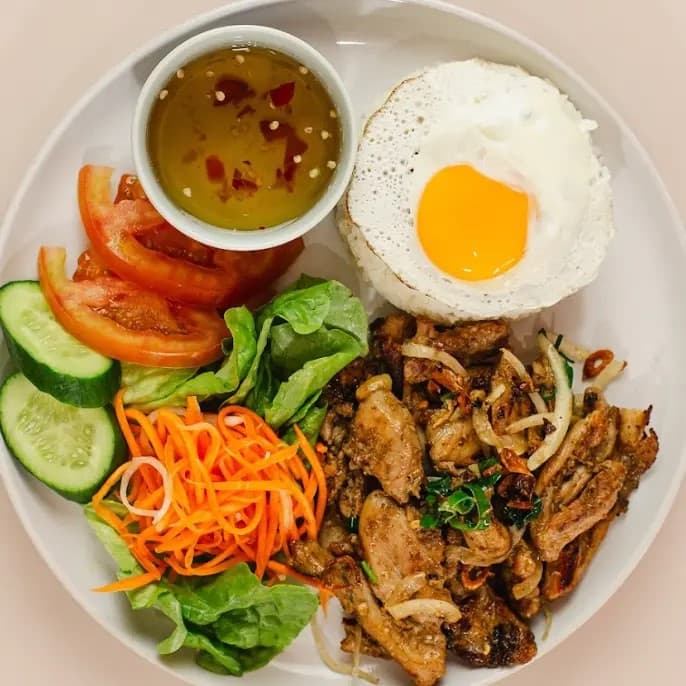 Lemongrass Chicken Broken Rice