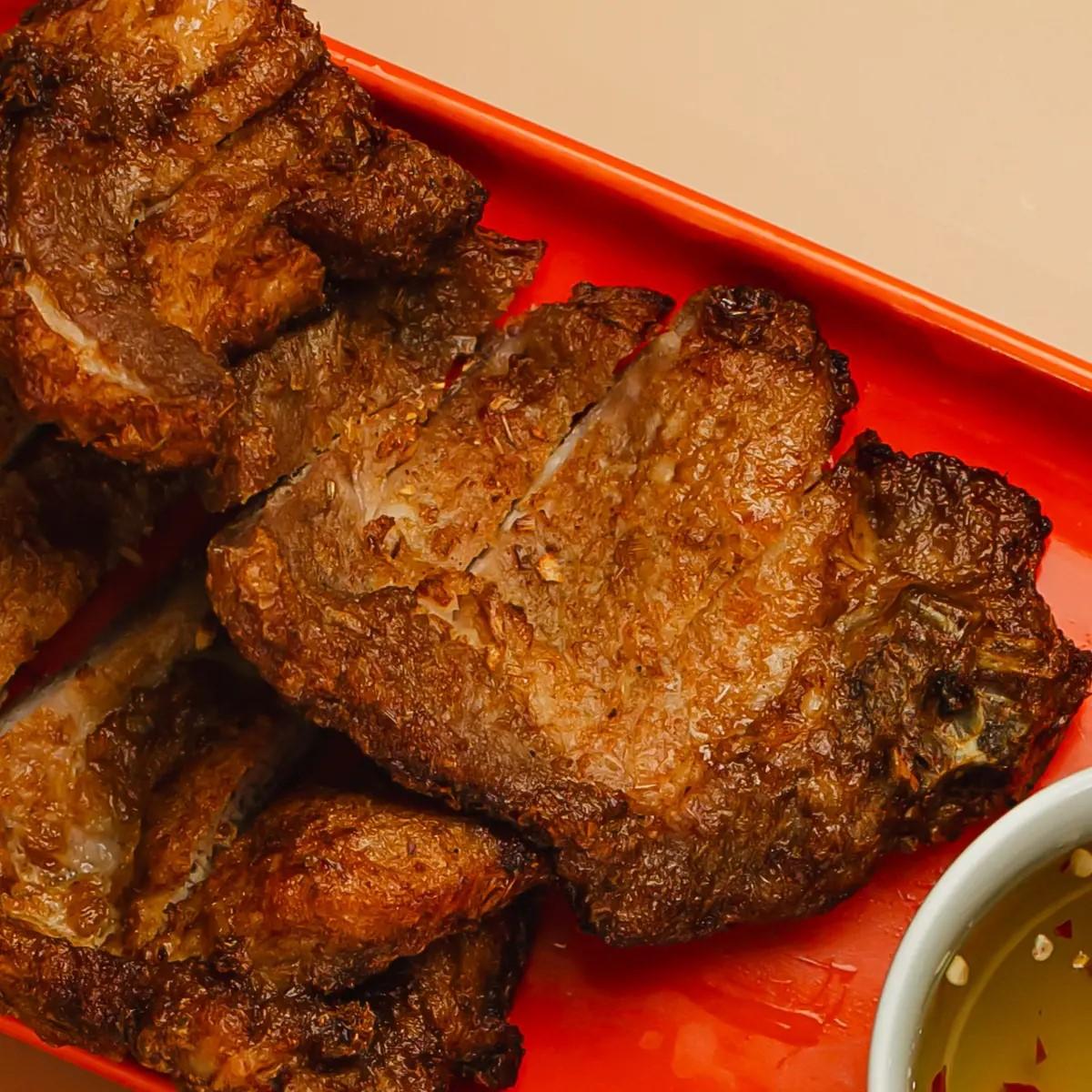 BBQ Pork Chop - With Bone Attached