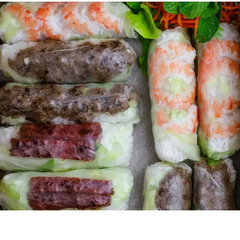 Rice Paper Rolls (Mix Platter of 12)