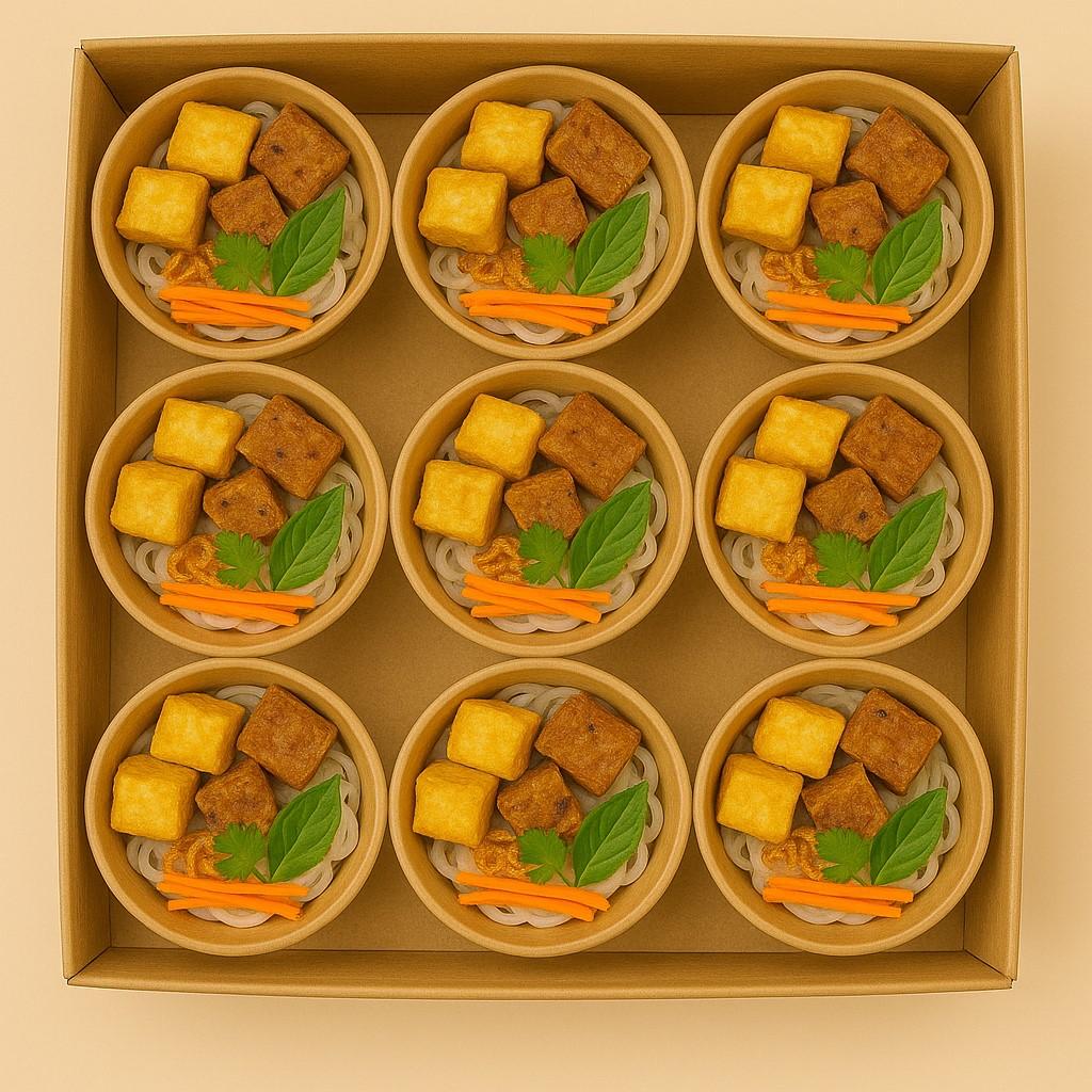 Mini Vegan Vermicelli Bowls