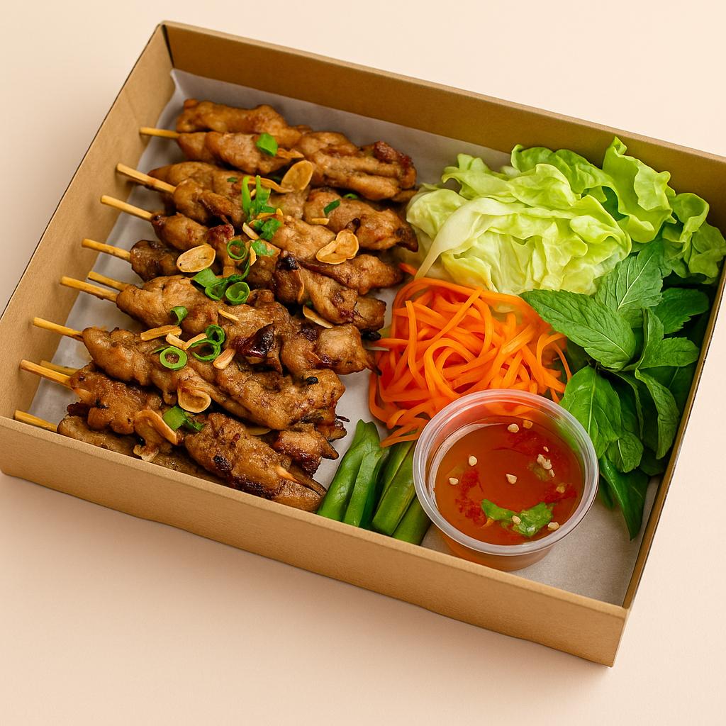 Lemongrass Chicken Skewers (Platter of 12)