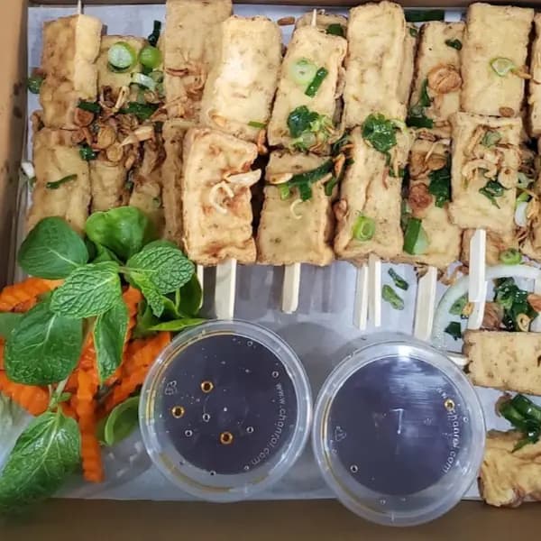 Crispy Tofu Skewers (Platter of 12)