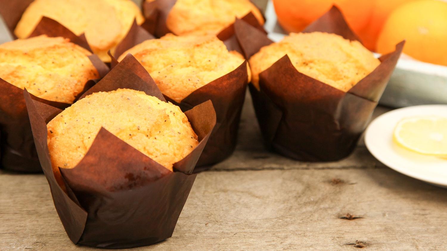 Orange and Poppyseed Muffin (Box of 6 Pcs)