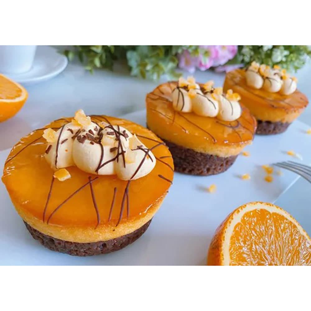 Box of Flourless Orange Jaffa Cake (3 Inch)