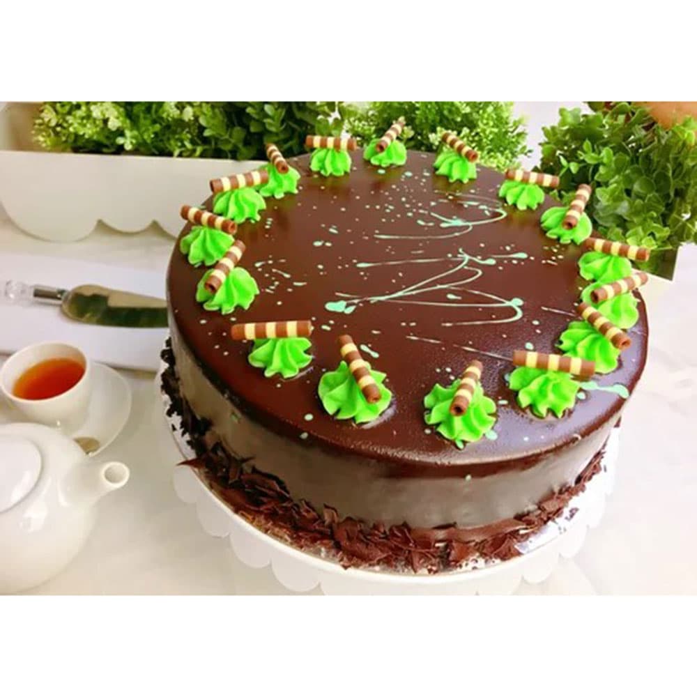 Chocolate Mint Ripple Cake