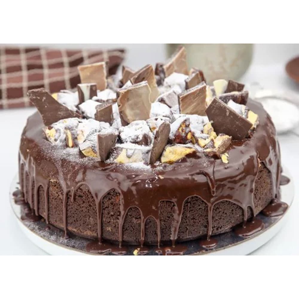 Honeycomb Crunch Cheesecake