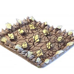 Honeycomb Crunch Slab Cake
