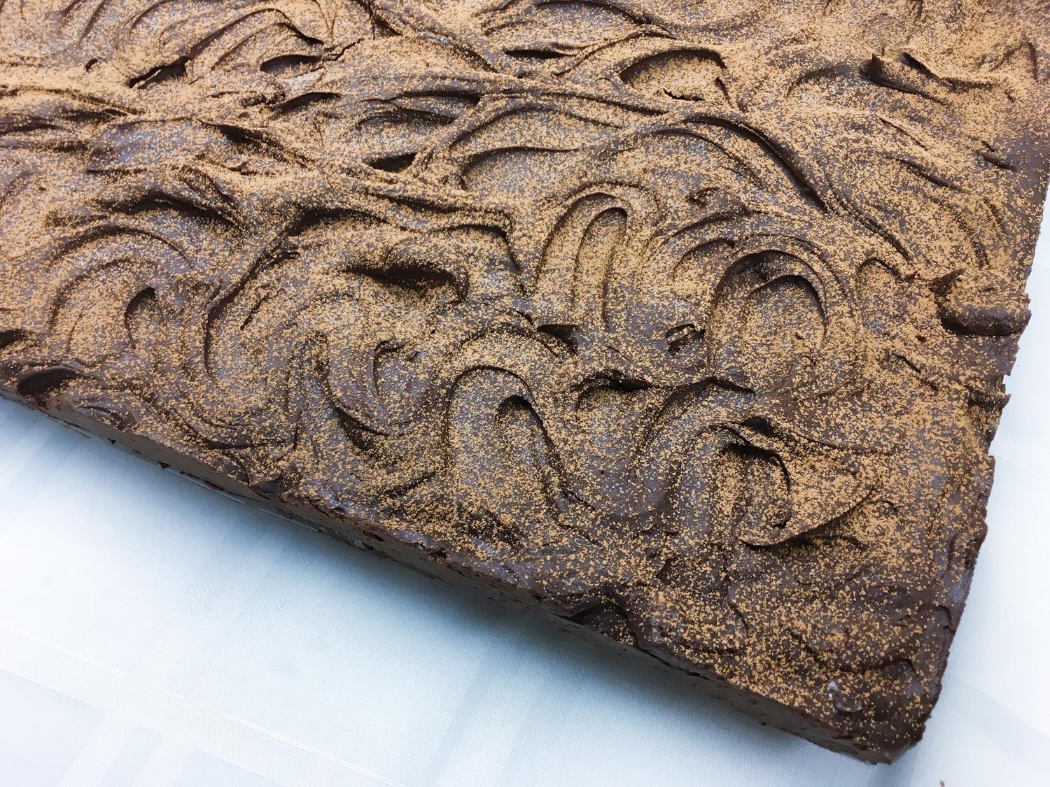 Mississippi Mud Slab Cake