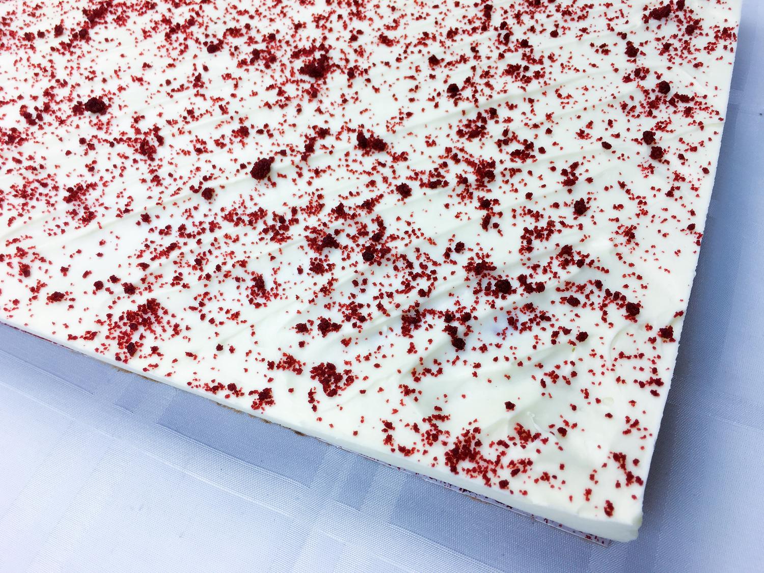 Red Velvet Slab Cake