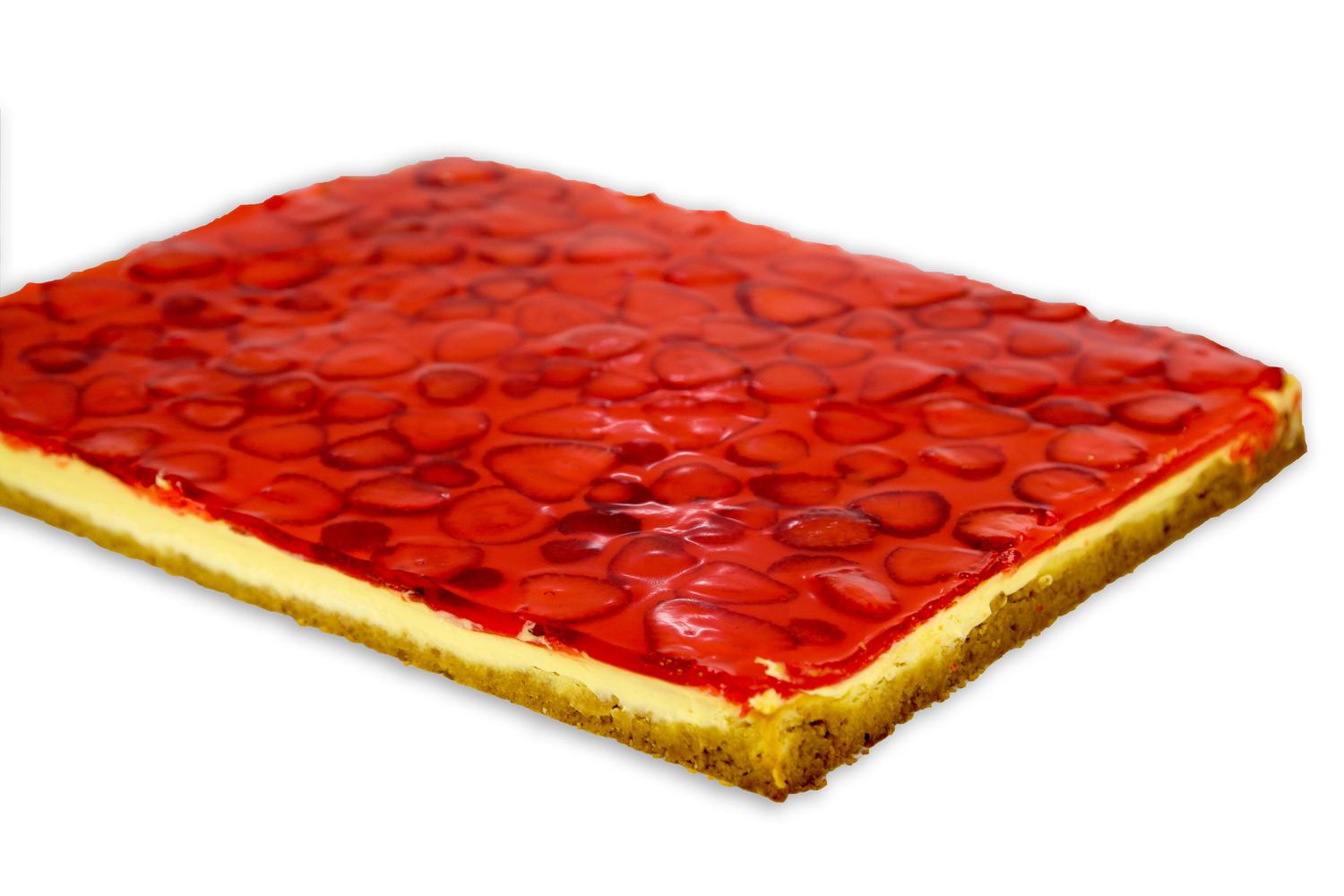 Strawberry Cheesecake Slab Cake