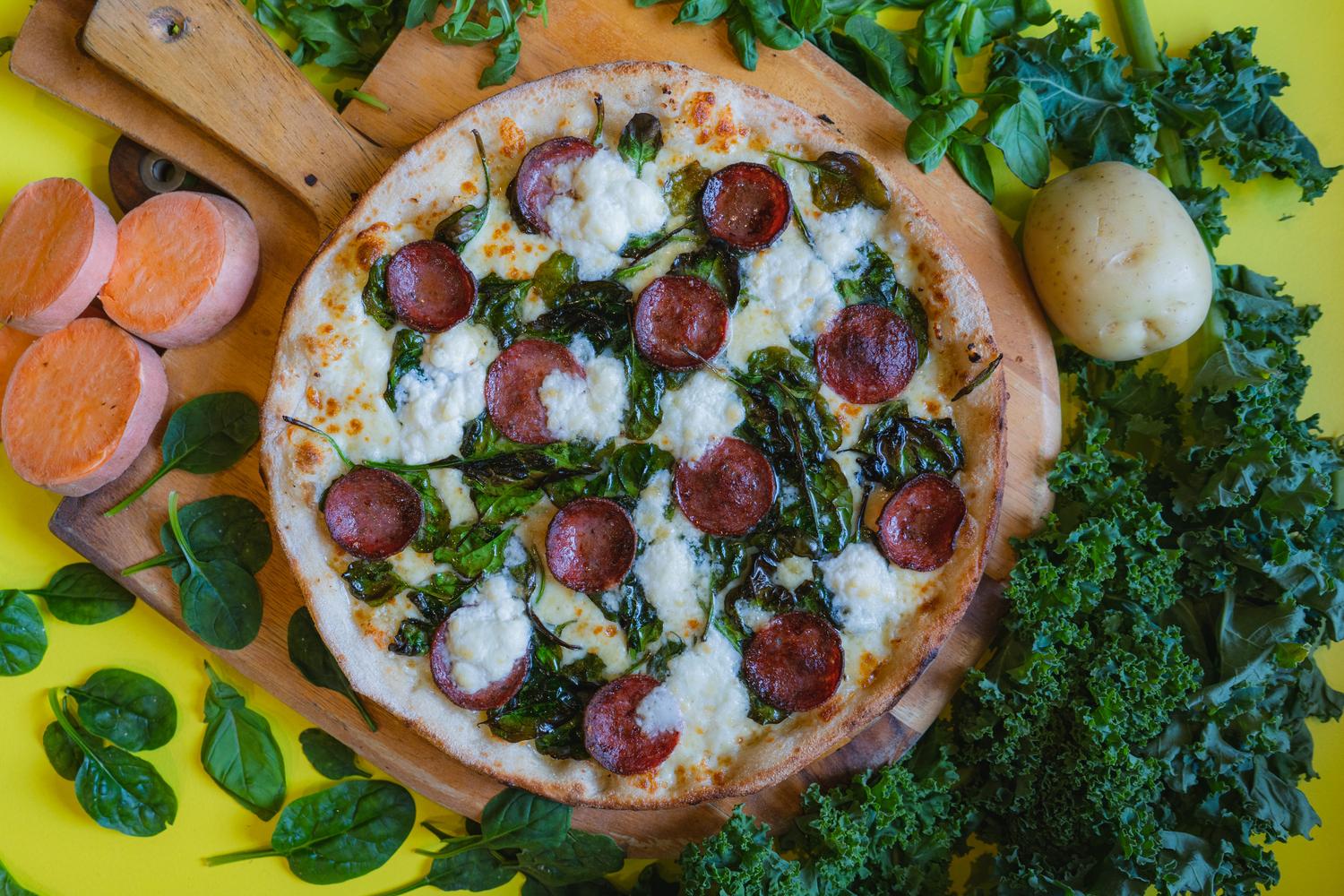 Red Green Pizza