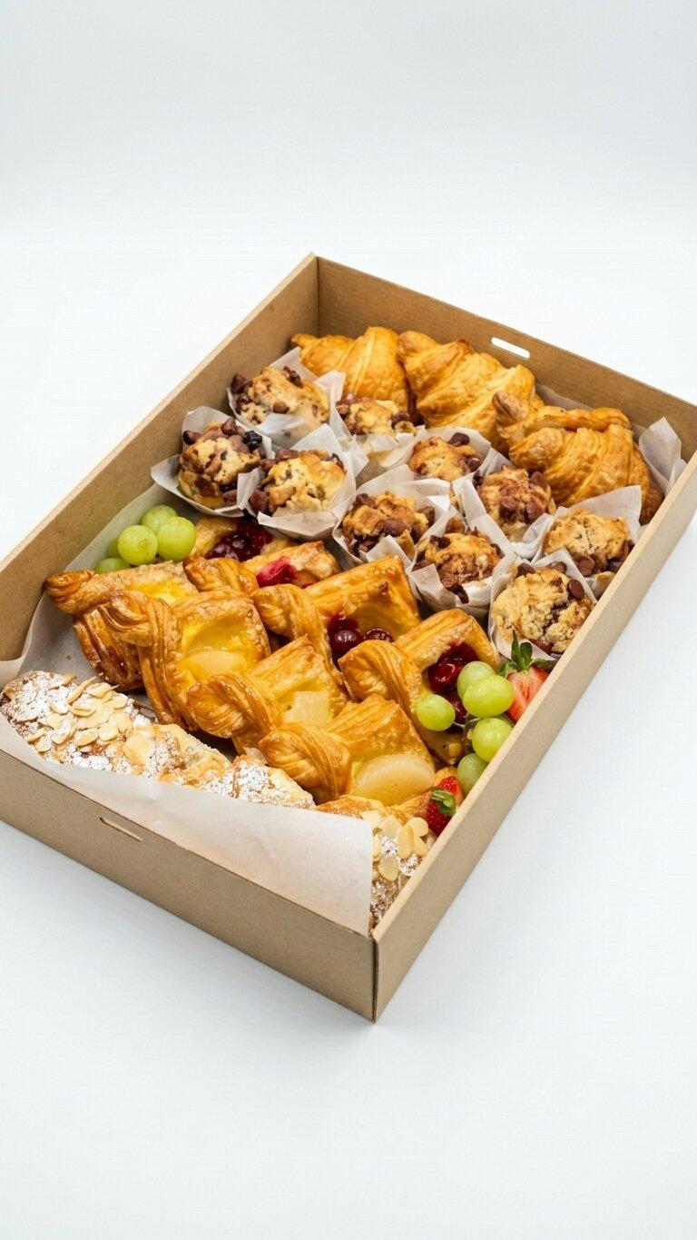 Muffin, Danishes & Croissants Platter (Medium)
