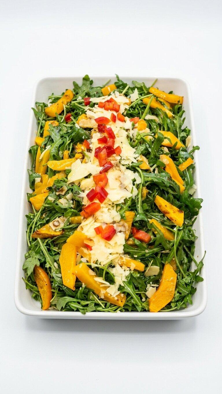 Rocket Pumpkin and Parmesan Salad Platter (Medium)