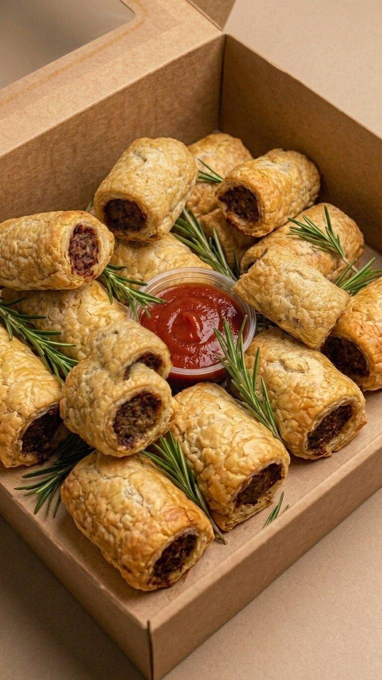 Classic Baked Pies & Sausage Rolls Box (Small)