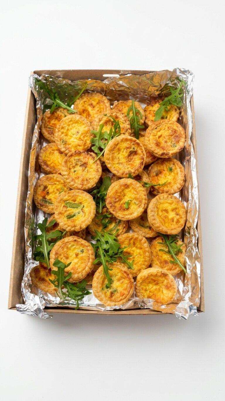Baked Pastizzi & Mini Quiche Box (Small)