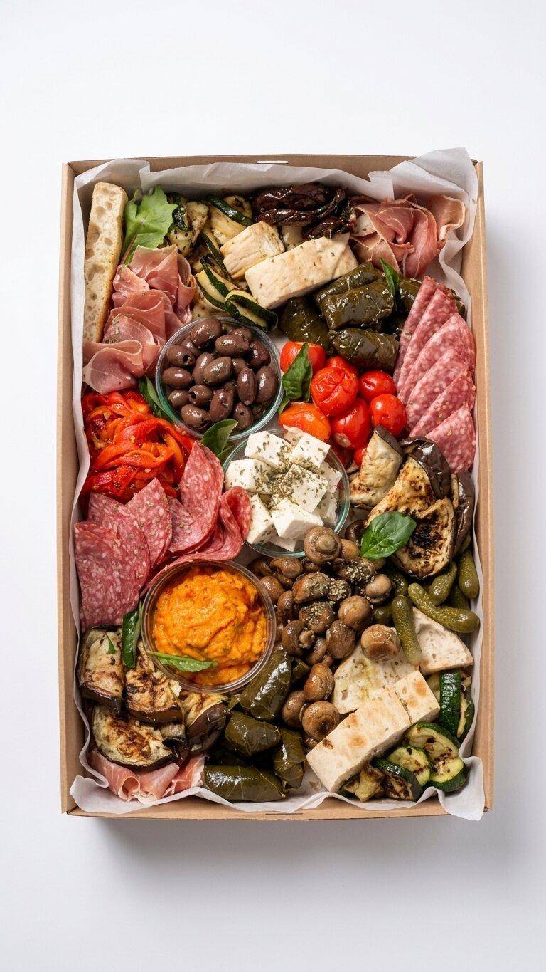 Artisan Cheese and Shaved Meat Platter (Large)