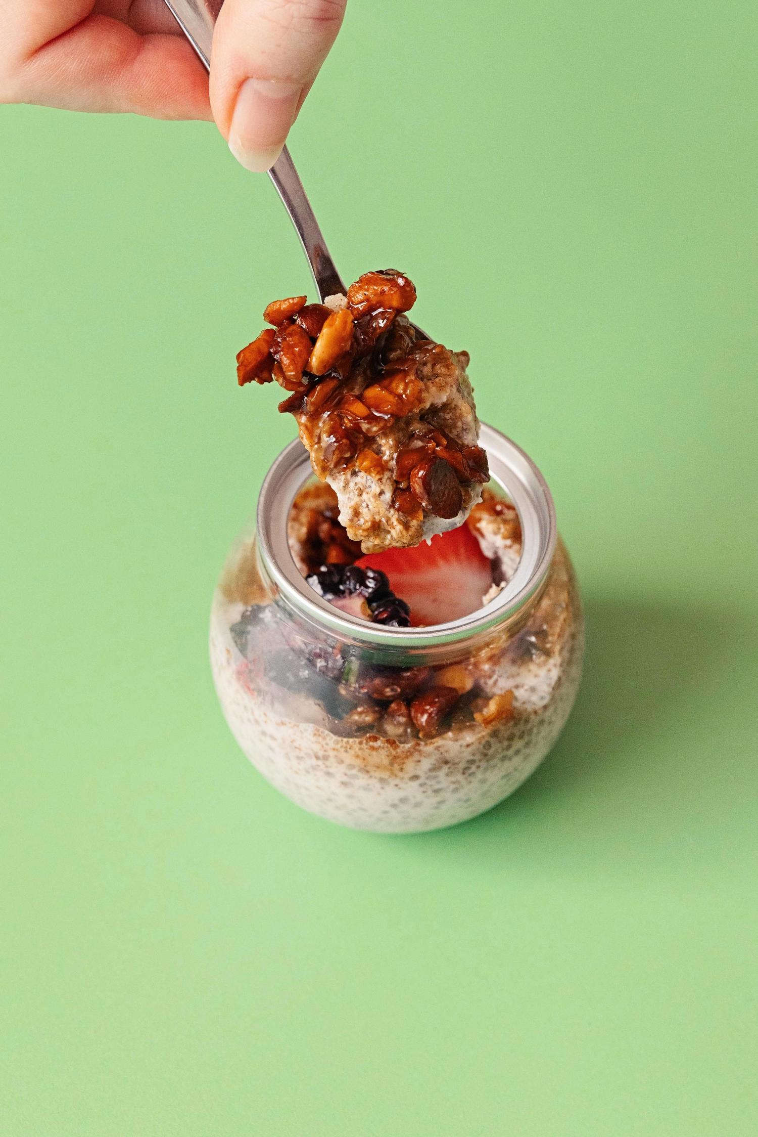 Coconut & Chia Seed Pudding Pot