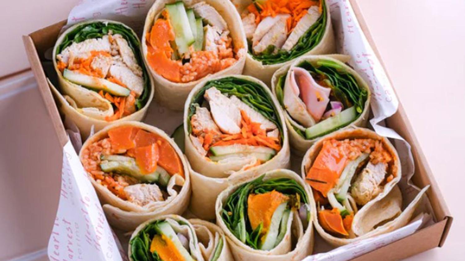 Artisan Wraps & Rolls Platter