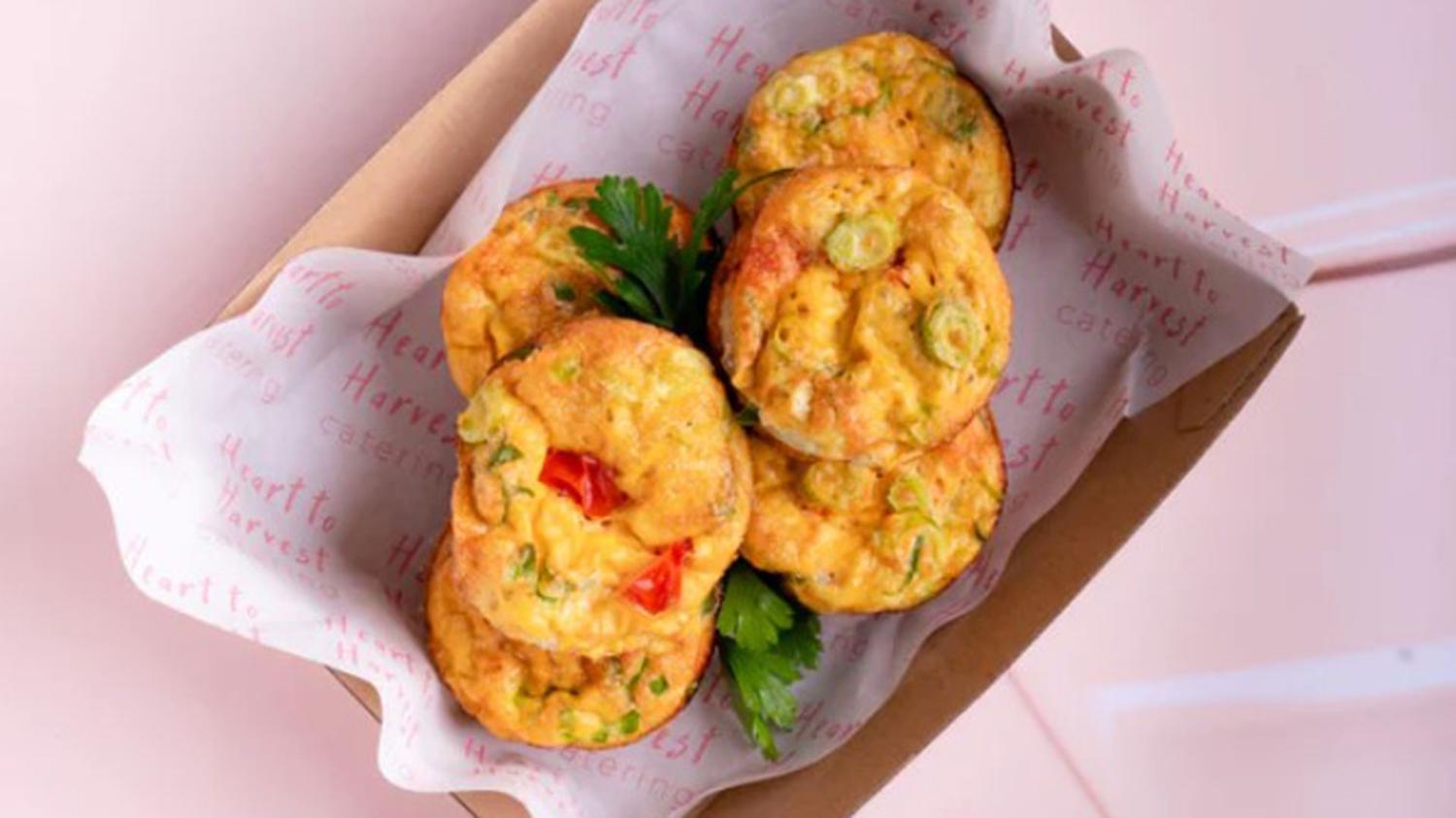 Seasonal Vegetable Mini Quiche Platter