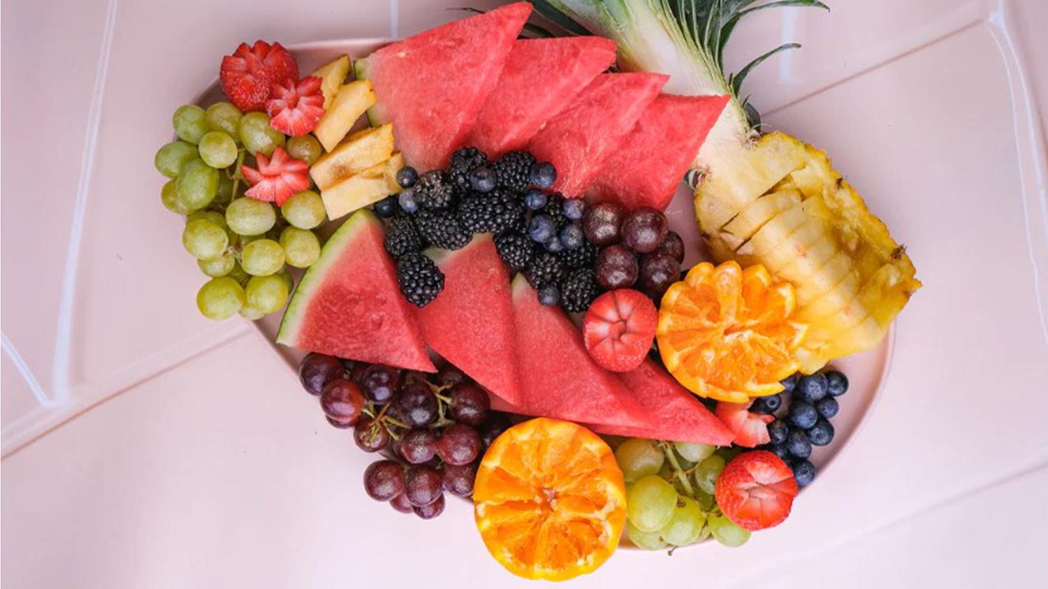 Sliced Local Fruit Platter