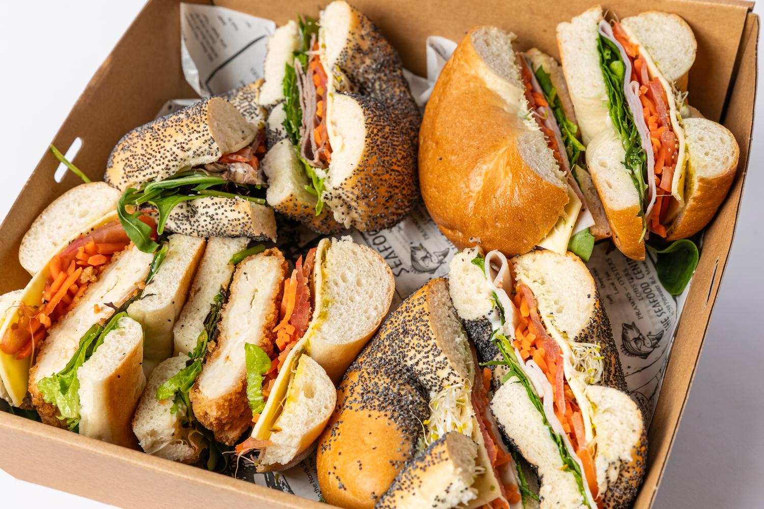 Assorted Bagels Platter