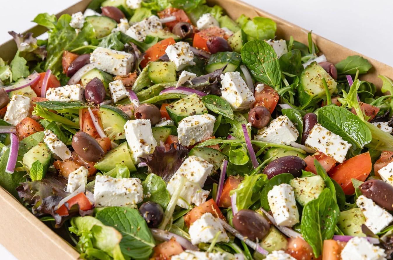 Traditional Greek Salad (Large Sharing Platter)