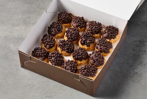 Chocolate Profiteroles (Box of 16)