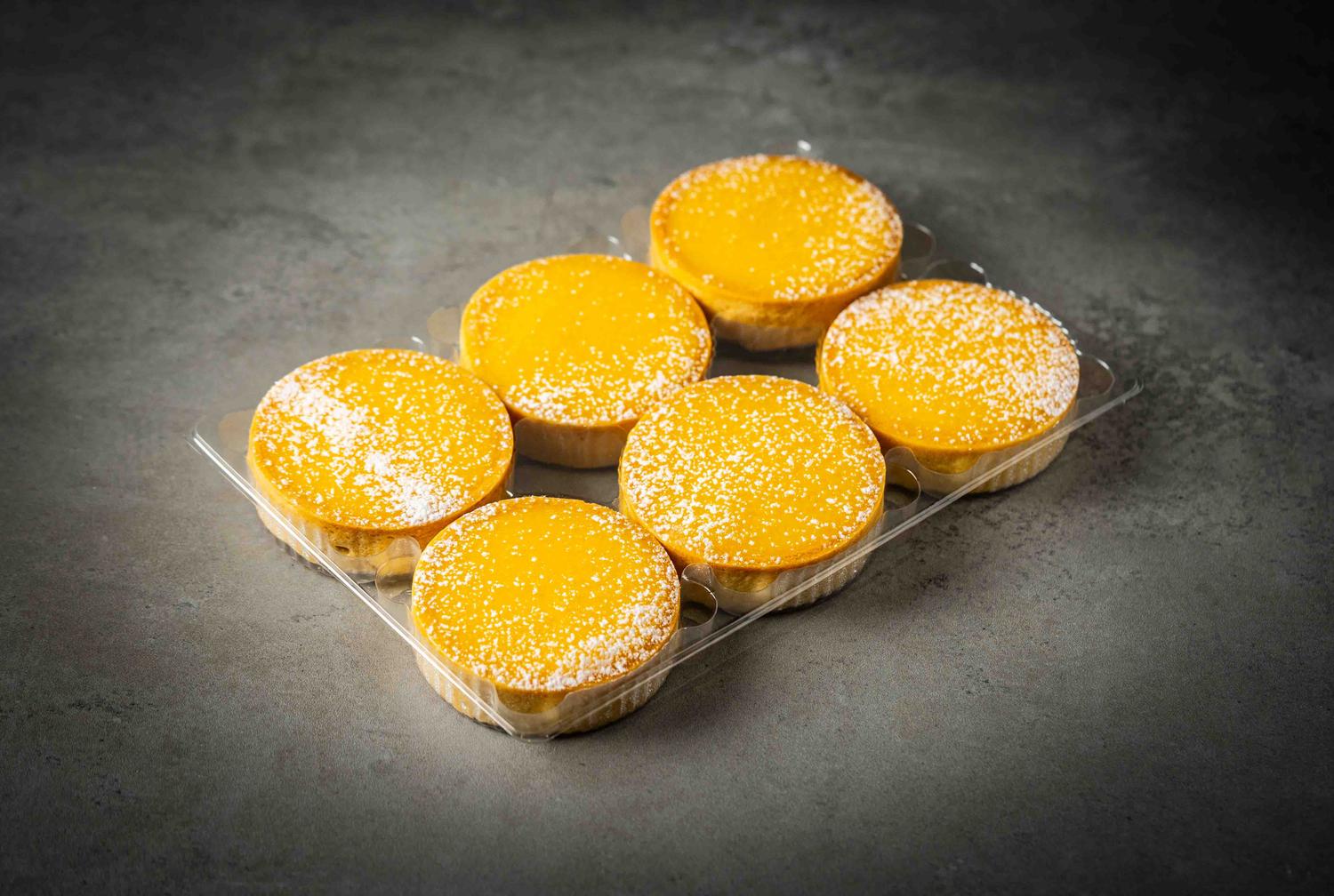 8cm Lemon Tarts (Box of 6)