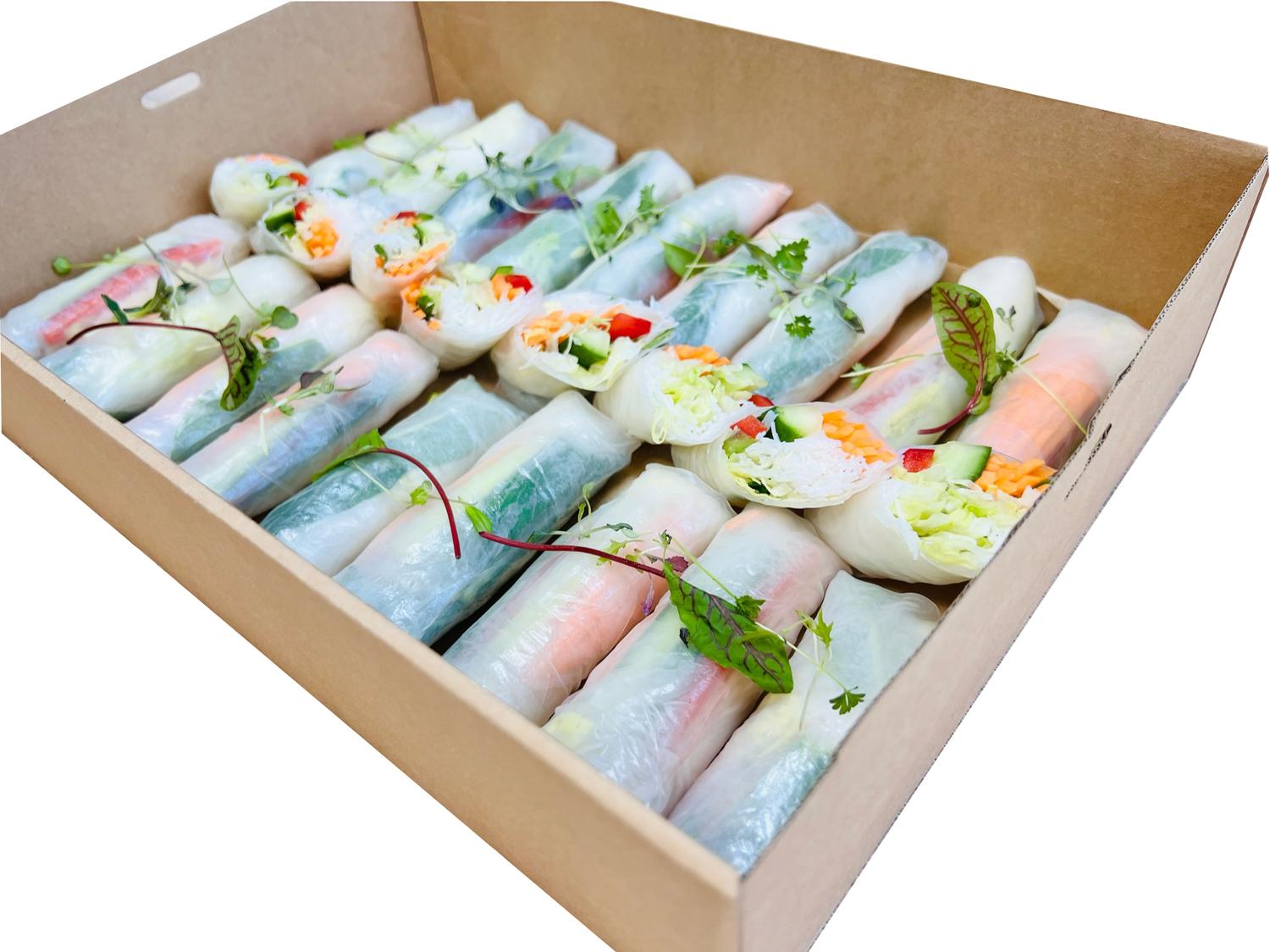 Chicken Cocktail Rice Paper Rolls (Box of 30)