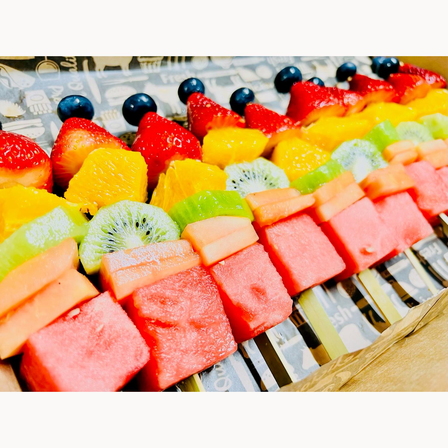 Rainbow Fruit Skewers (Box of 10)