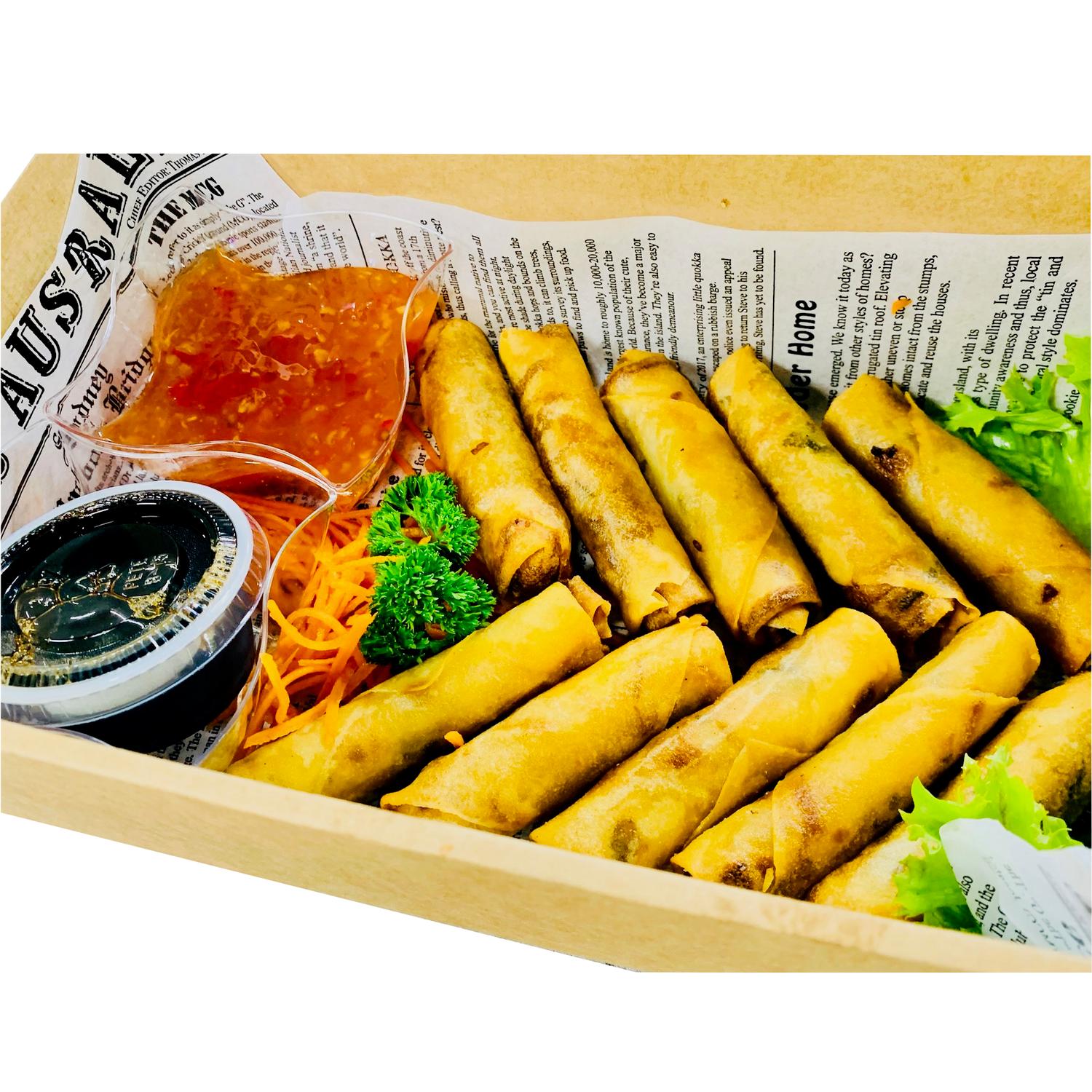 Vegetarian Spring Roll (Box of 10)