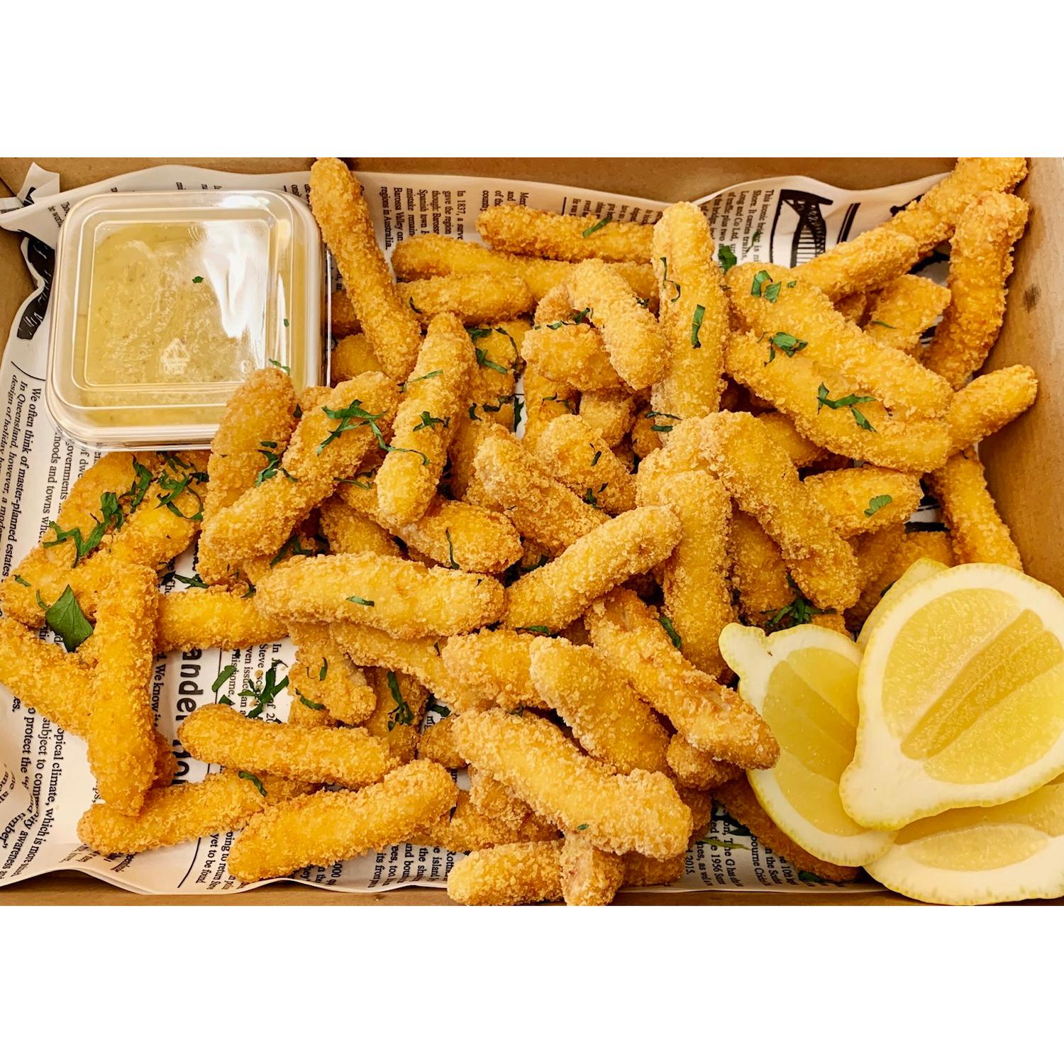 Crumbed Chicken Goujons (Box of 40)