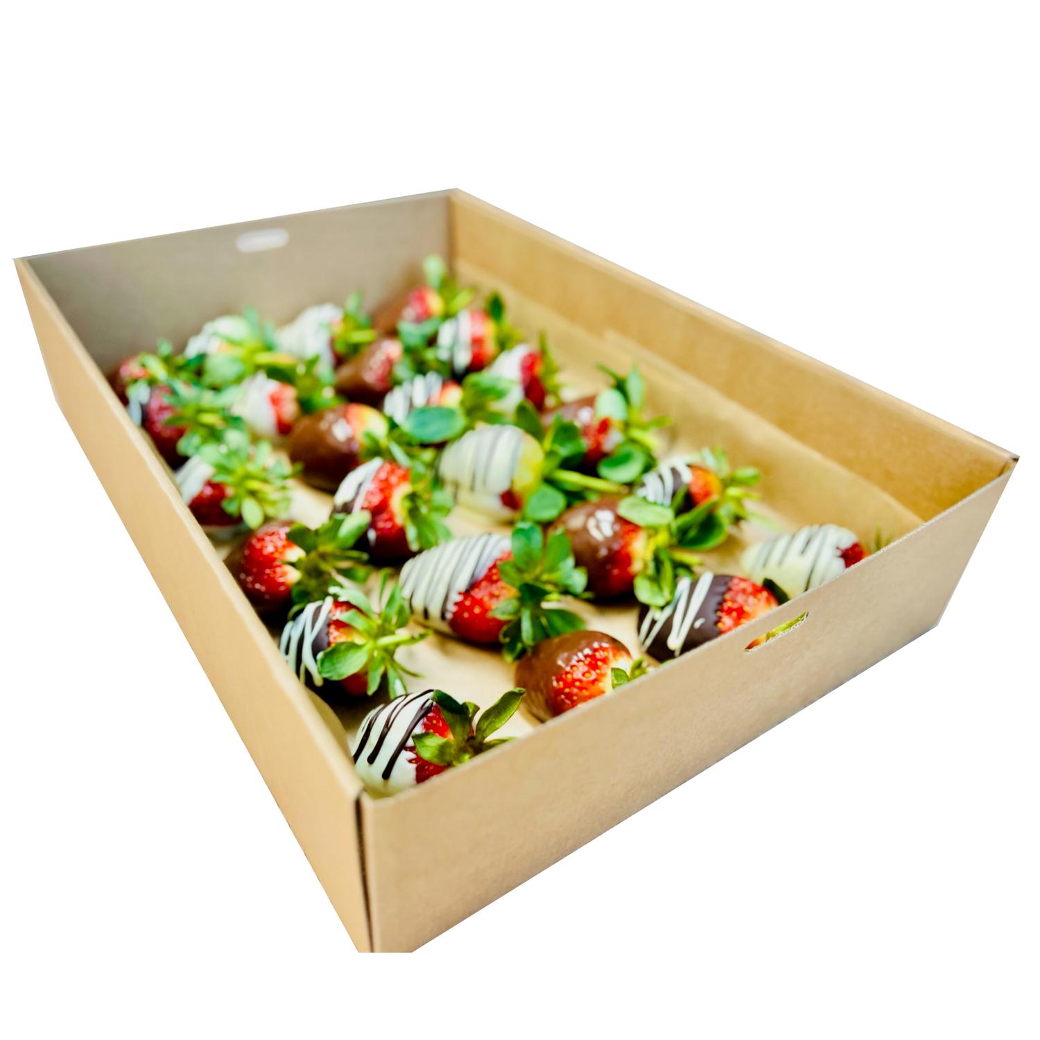 Belgium Chocolate Dipped Strawberries (Box of 40)