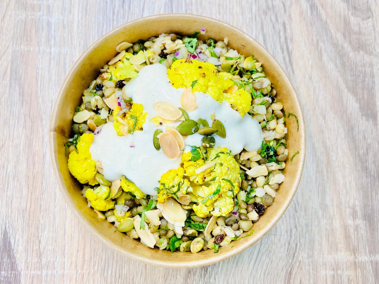 Roasted Cauliflower Salad