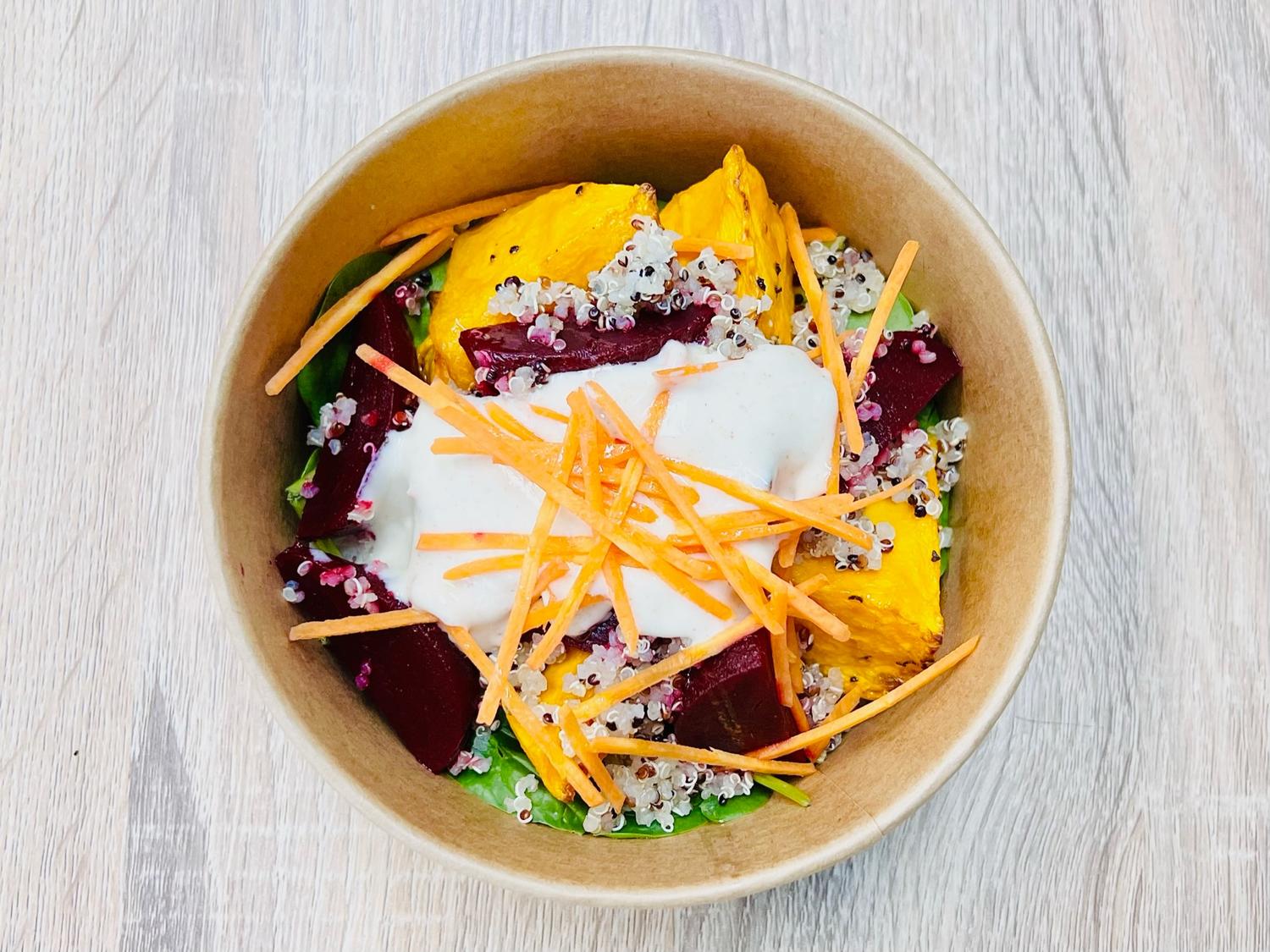 Pumpkin and Beetroot Salad