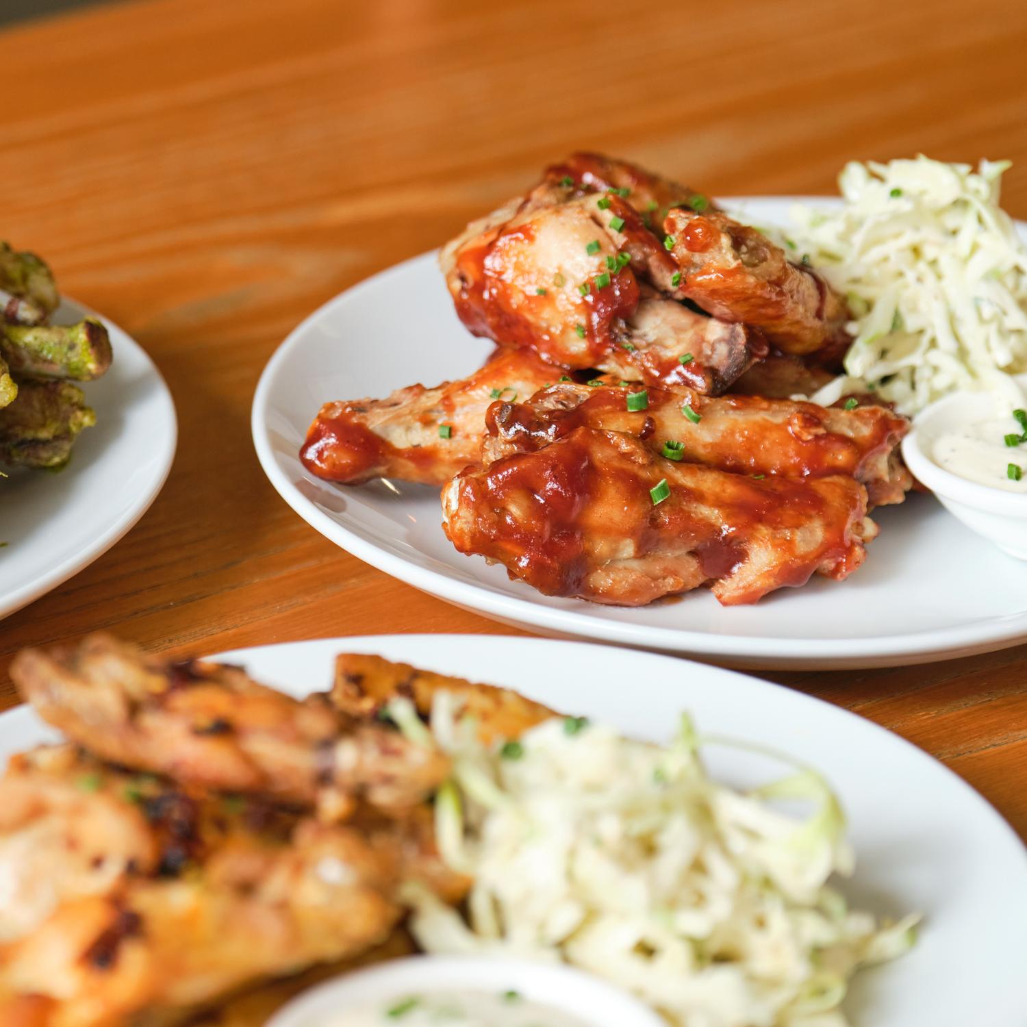 Chicken Wings w/ Side Slaw & Ranch (1/2 kilo)