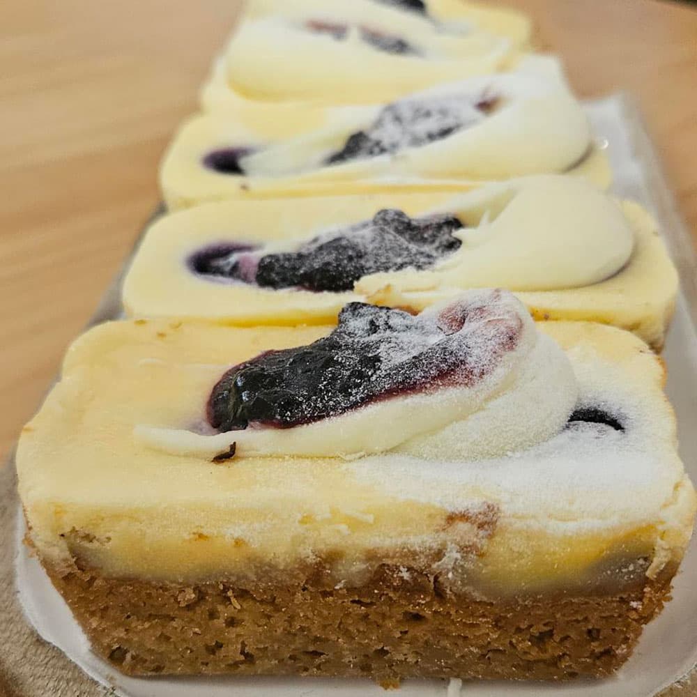 Gluten Free Blueberry Cheese Tart