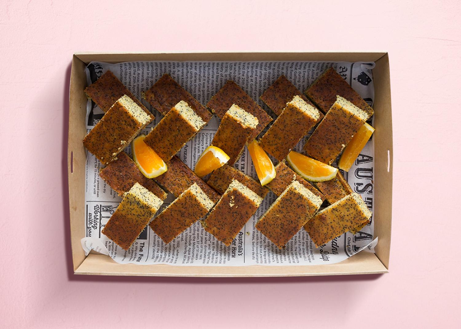 Gluten Free Orange & Polenta Cake