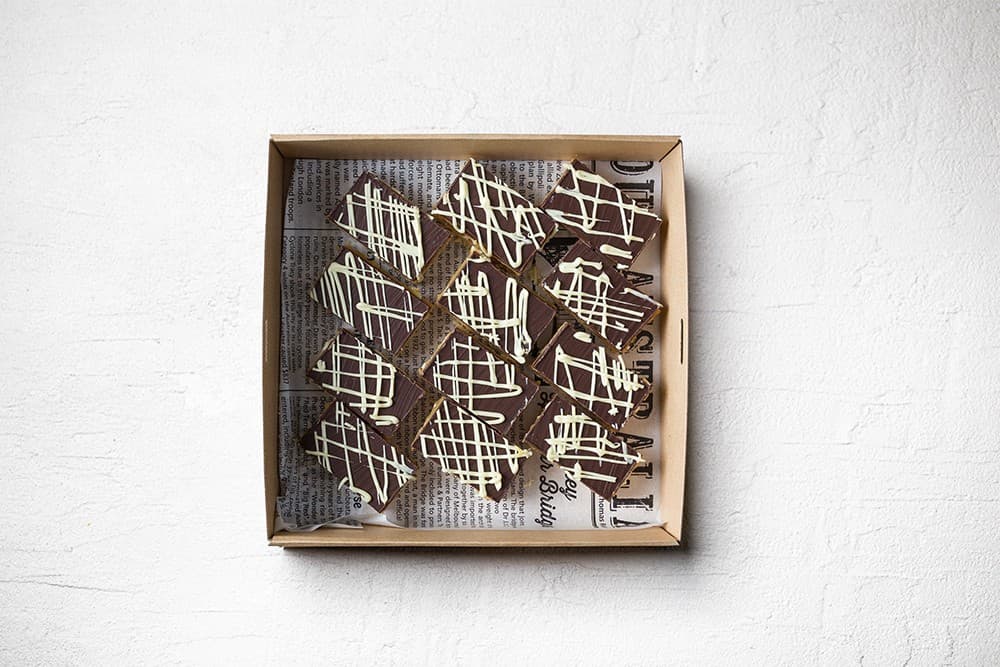 Salted Caramel Slice Box (12pcs)
