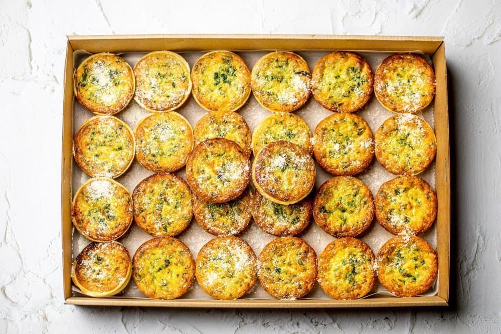 Assorted Mini Quiche – 20 Pieces