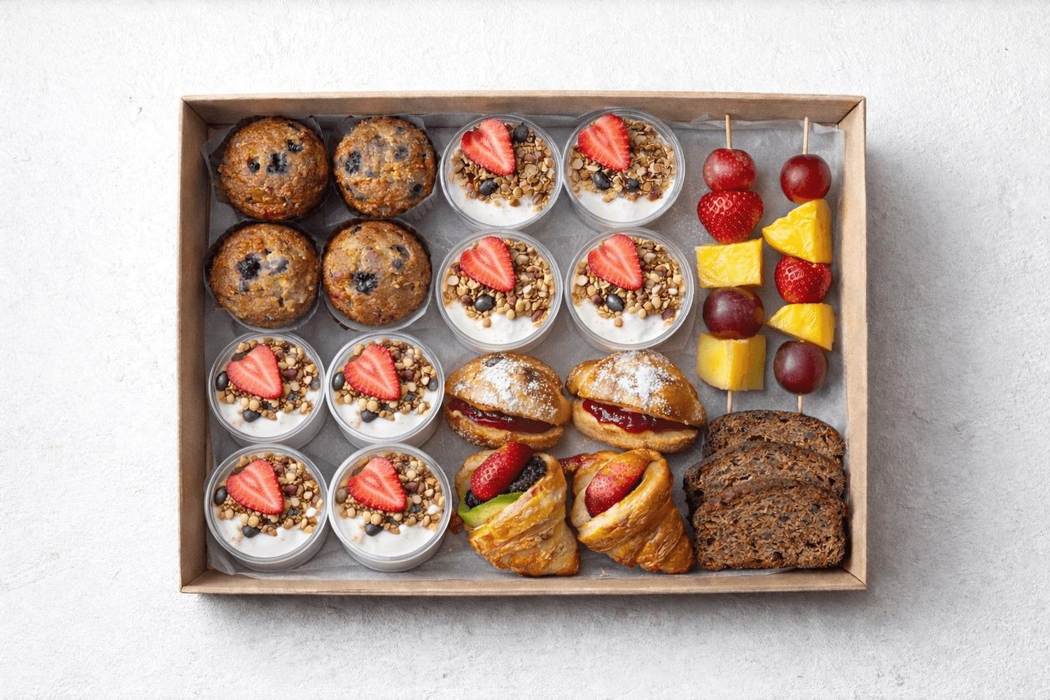 Premium Plant Based Breakfast Box – Small