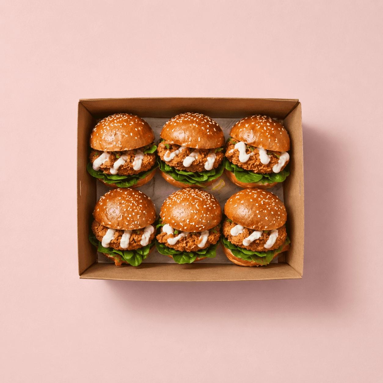 Vegan Falafel Breakfast Slider