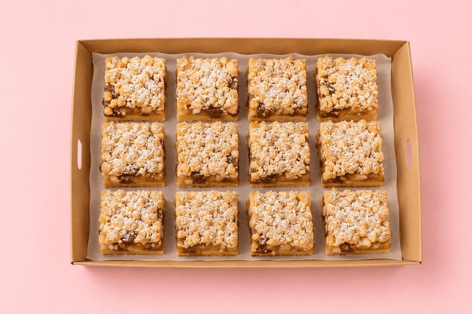 Apple Crumble Tea Cake Box (12pcs)