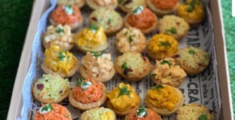 Small Classic Savoury Tartlets (Box of 25)